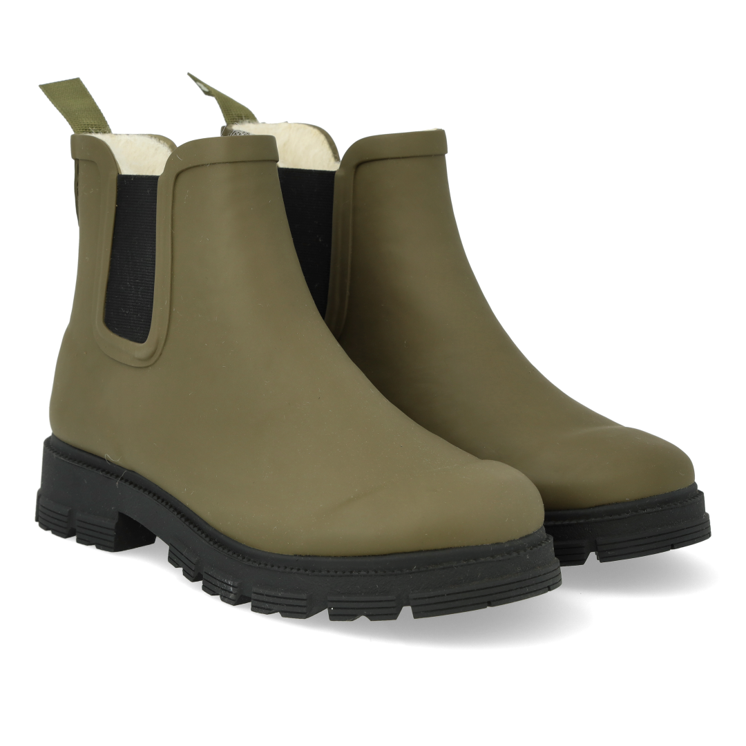 Gummistiefel mit Wollfutter