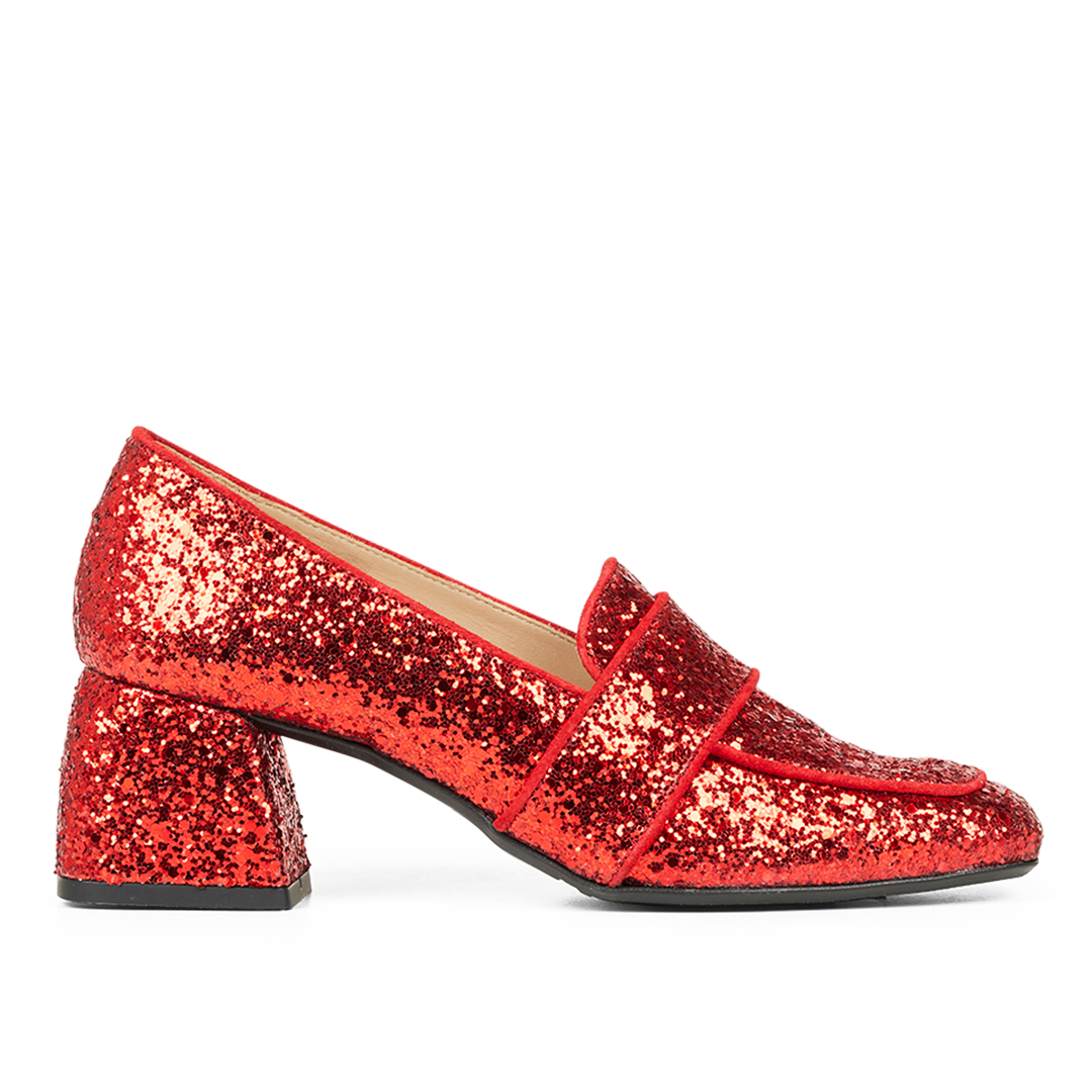 Loafer mit Absatz