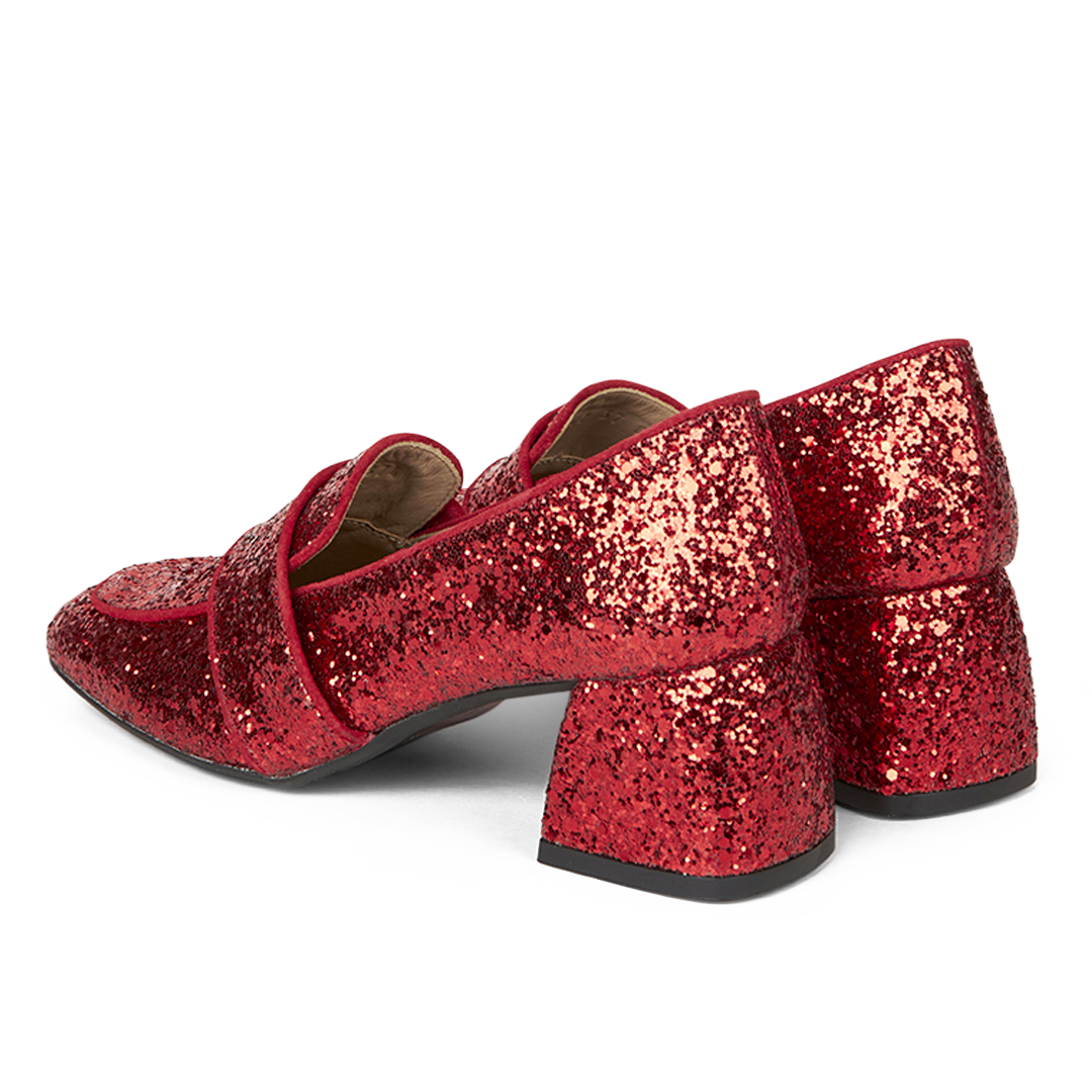 Loafer mit Absatz