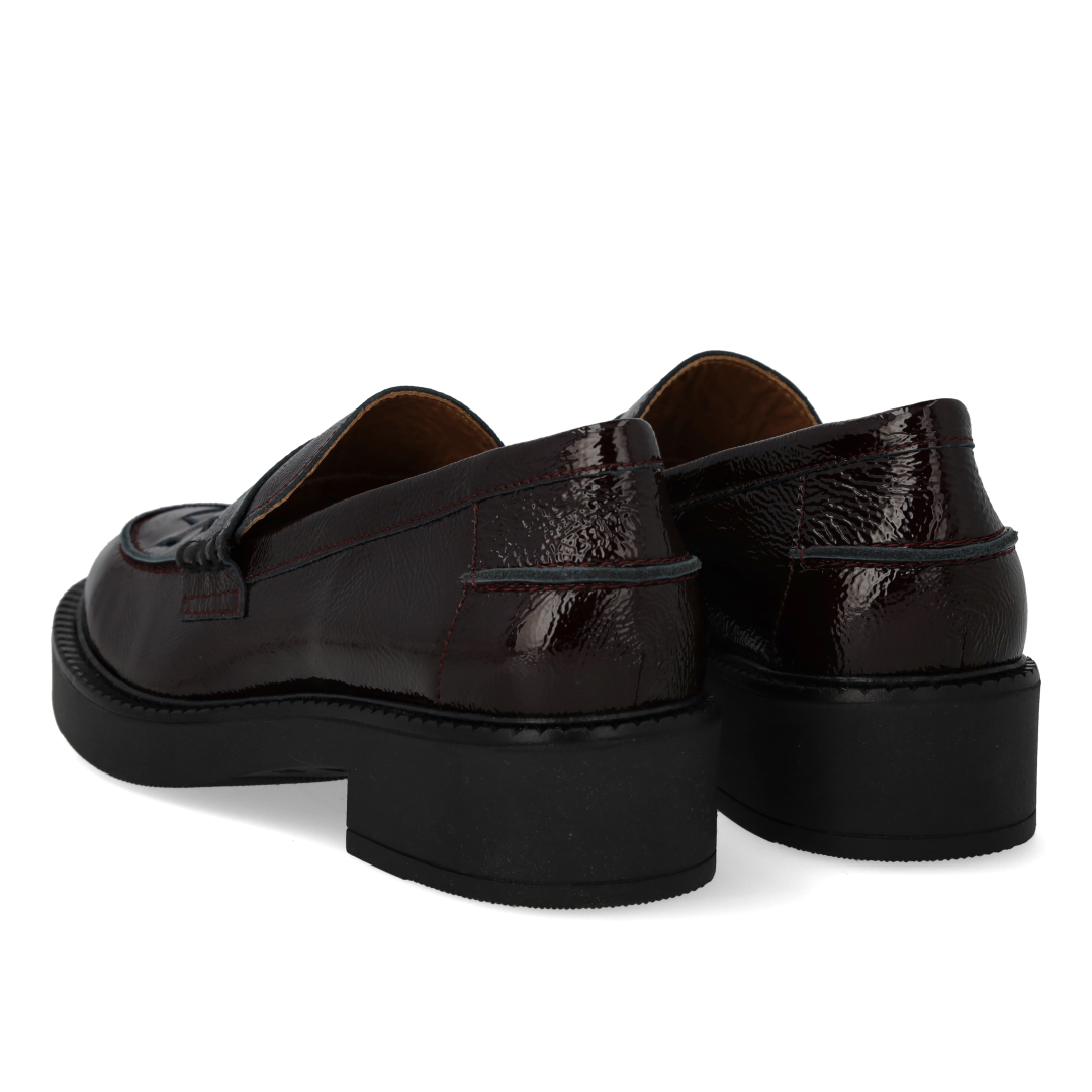 Loafer mit Flechtdetail