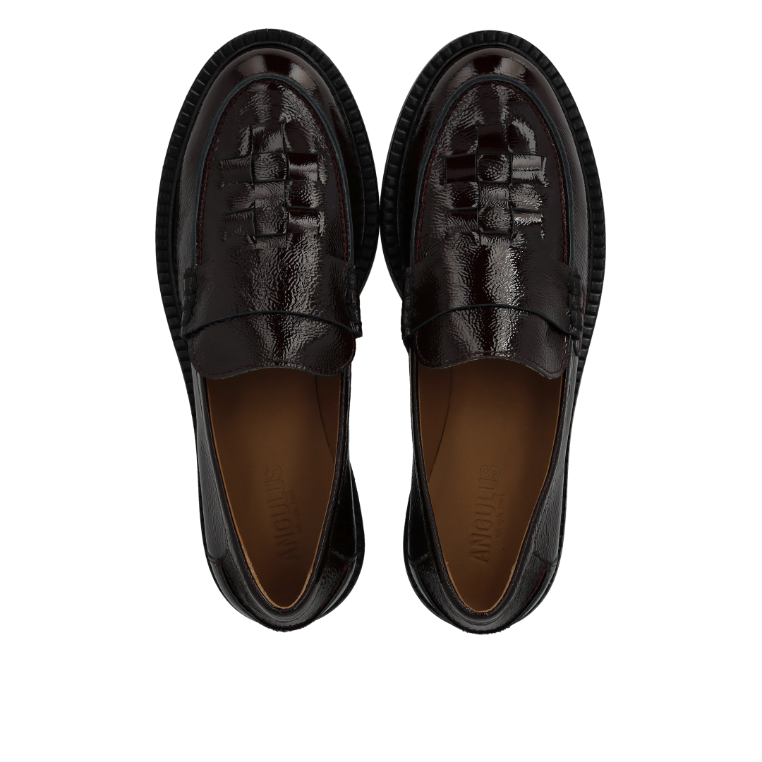Loafer mit Flechtdetail