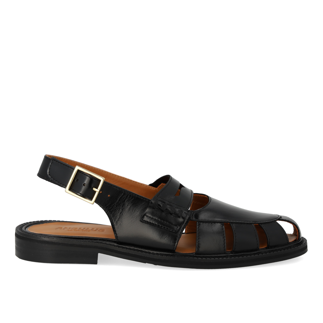 Loafer mit Fersenriemen