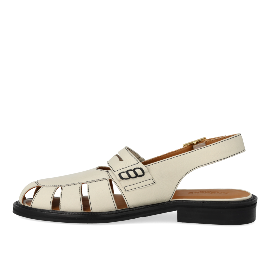 Loafer mit Fersenriemen