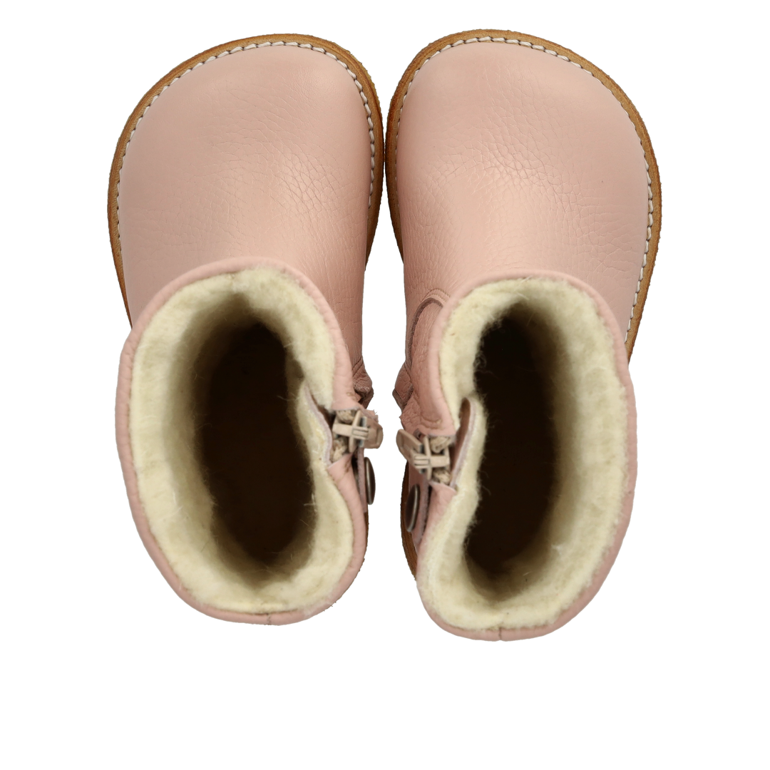 TEX-Stiefel mit Herz und Reißverschluss
