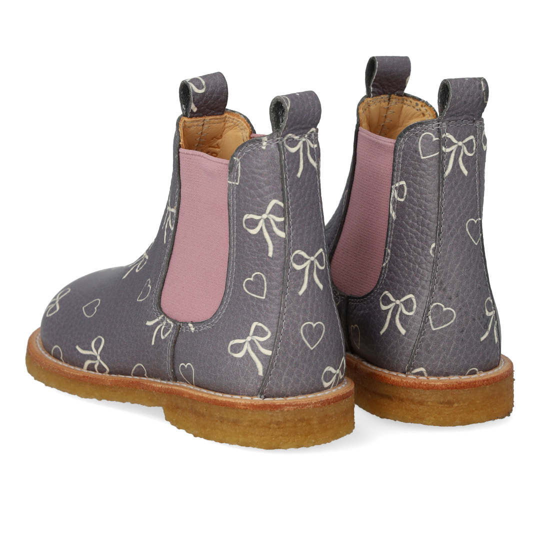 Chelsea-Stiefel mit Print