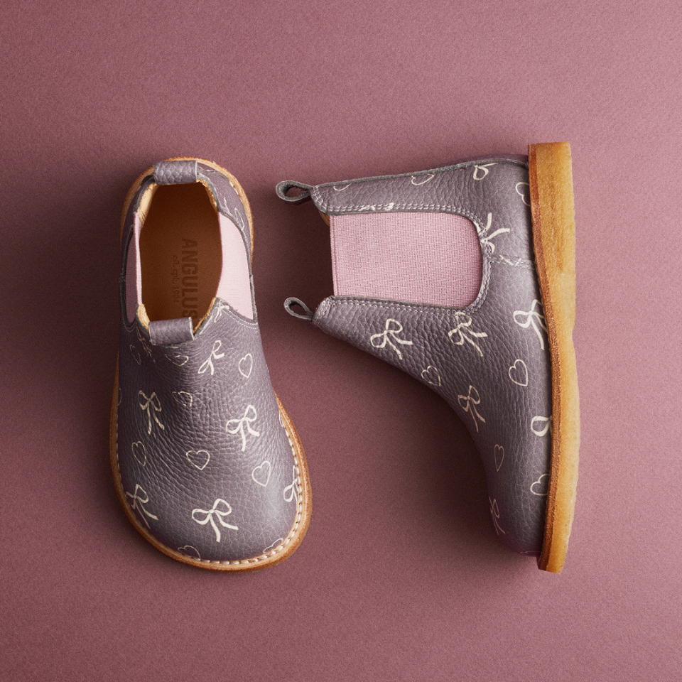 Chelsea-Stiefel mit Print