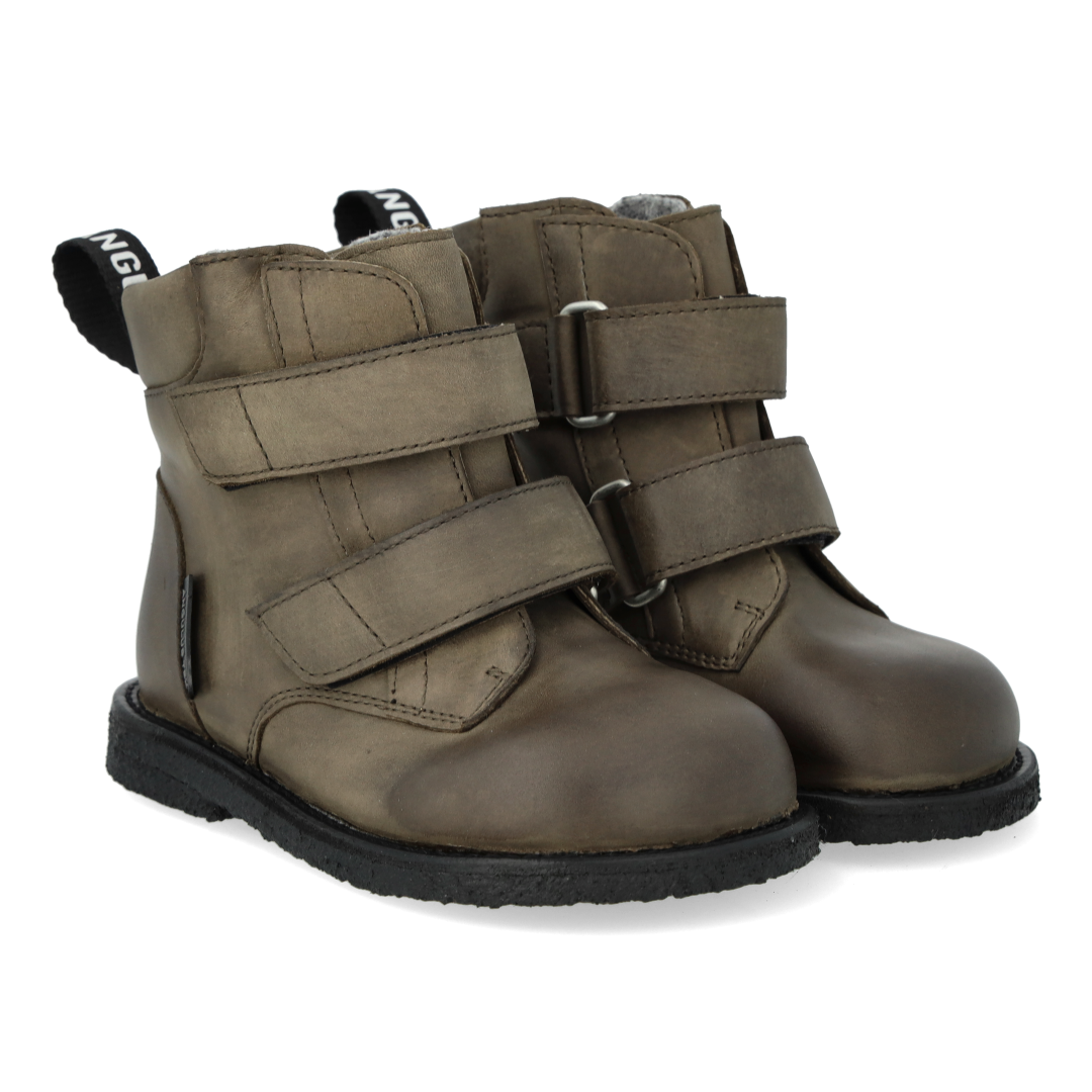 TEX-Stiefel mit Klettverschluss und Logoband