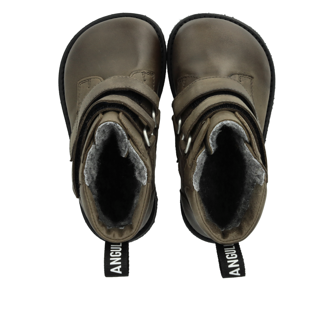TEX-Stiefel mit Klettverschluss und Logoband
