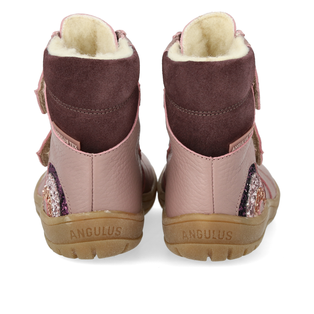 TEX-Stiefel mit funkelndem Glitzerregenbogen