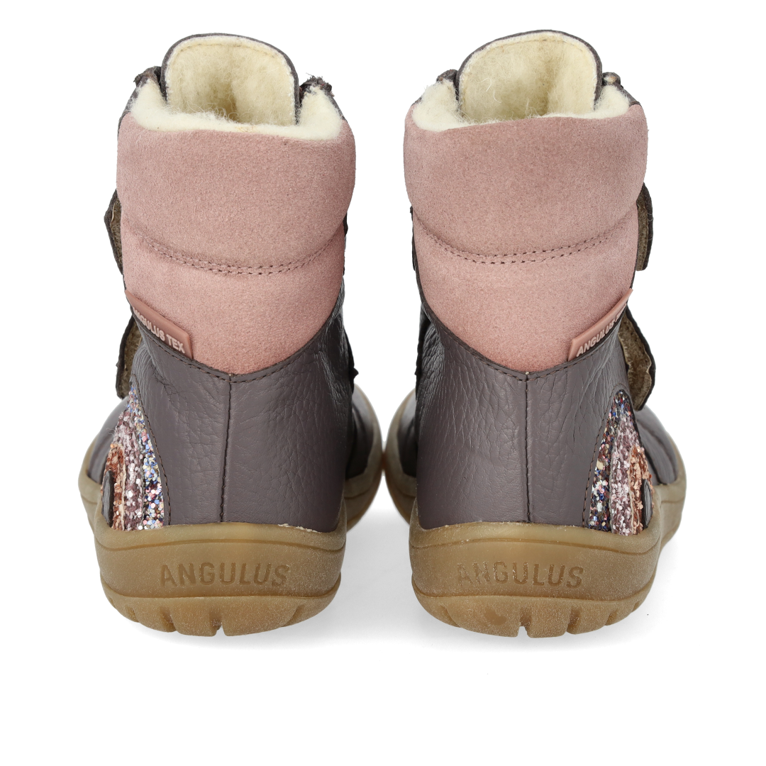 TEX-Stiefel mit funkelndem Glitzerregenbogen