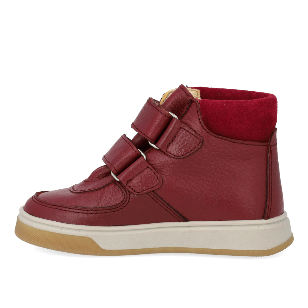 High-top TEX-sneaker mit herz in lack