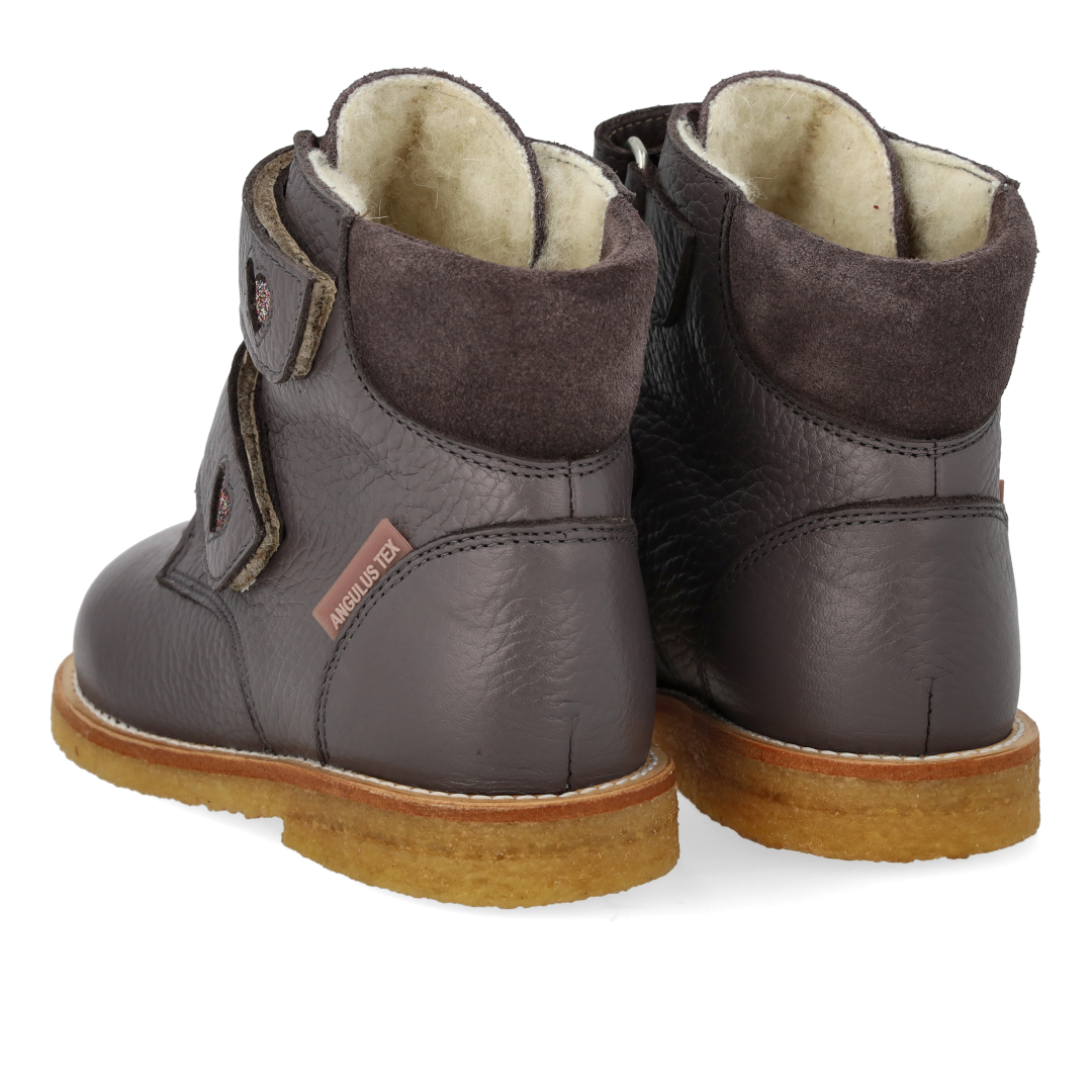 TEX-Stiefel mit funkelnden Glitzerherzen