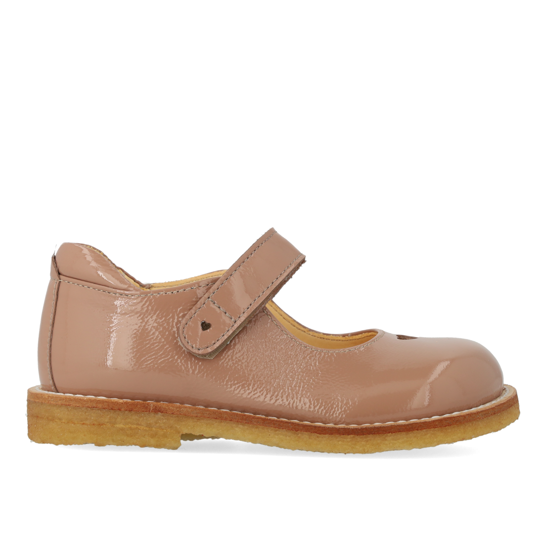Tüllschuhe mit Herz und Klettverschluss