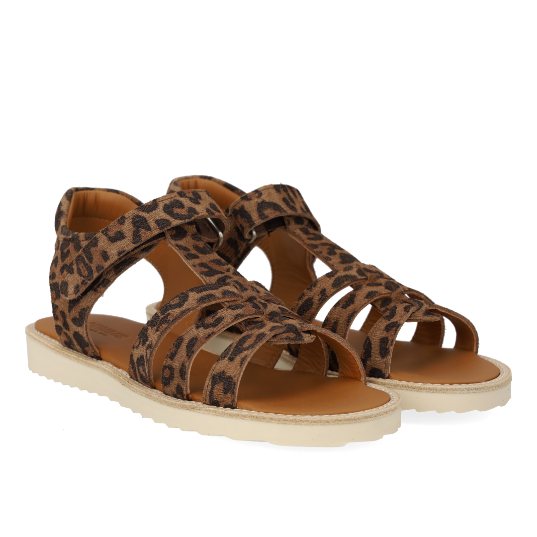 Sandal mit T-Riemen und Klettverschluss