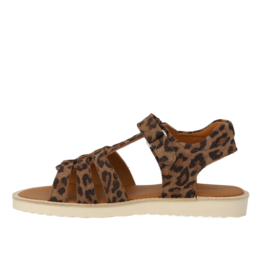 Sandal mit T-Riemen und Klettverschluss