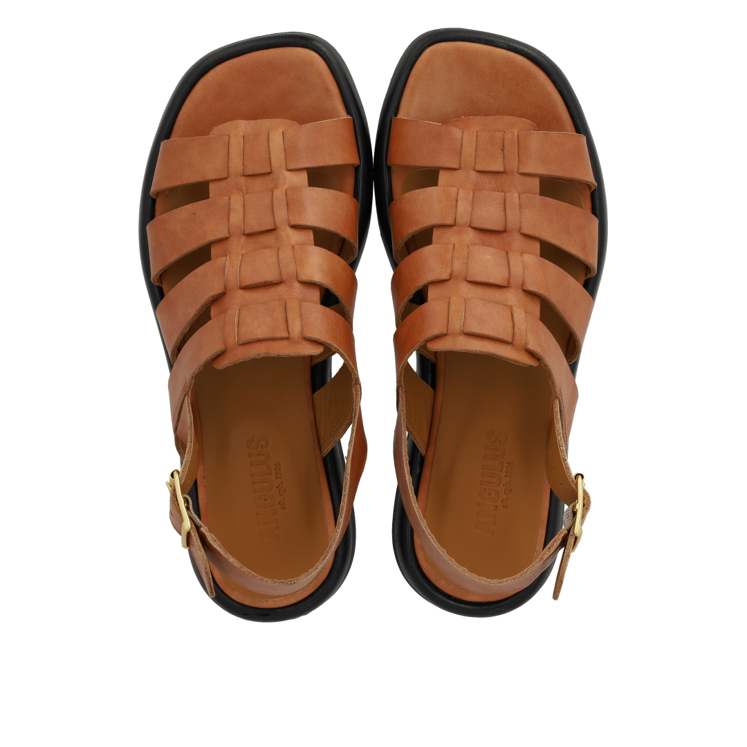 Gladiator-inspirierte Riemchensandale