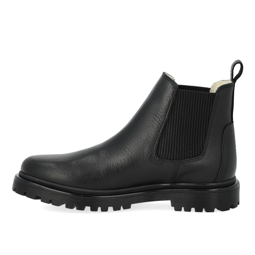 Stiefel mit Profilsohle und Wollfutter