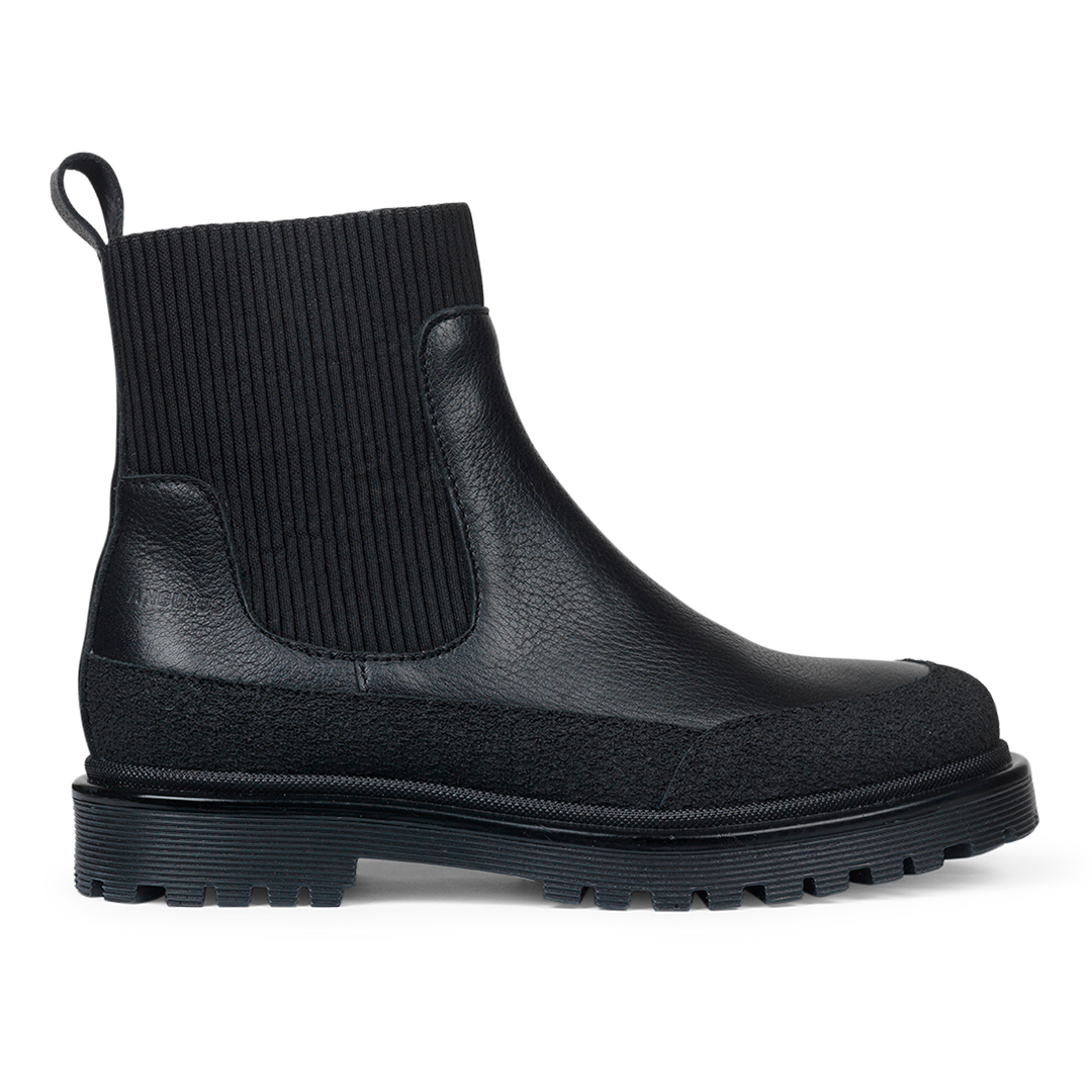 Stiefelette mit Gummizug und Profilsohle