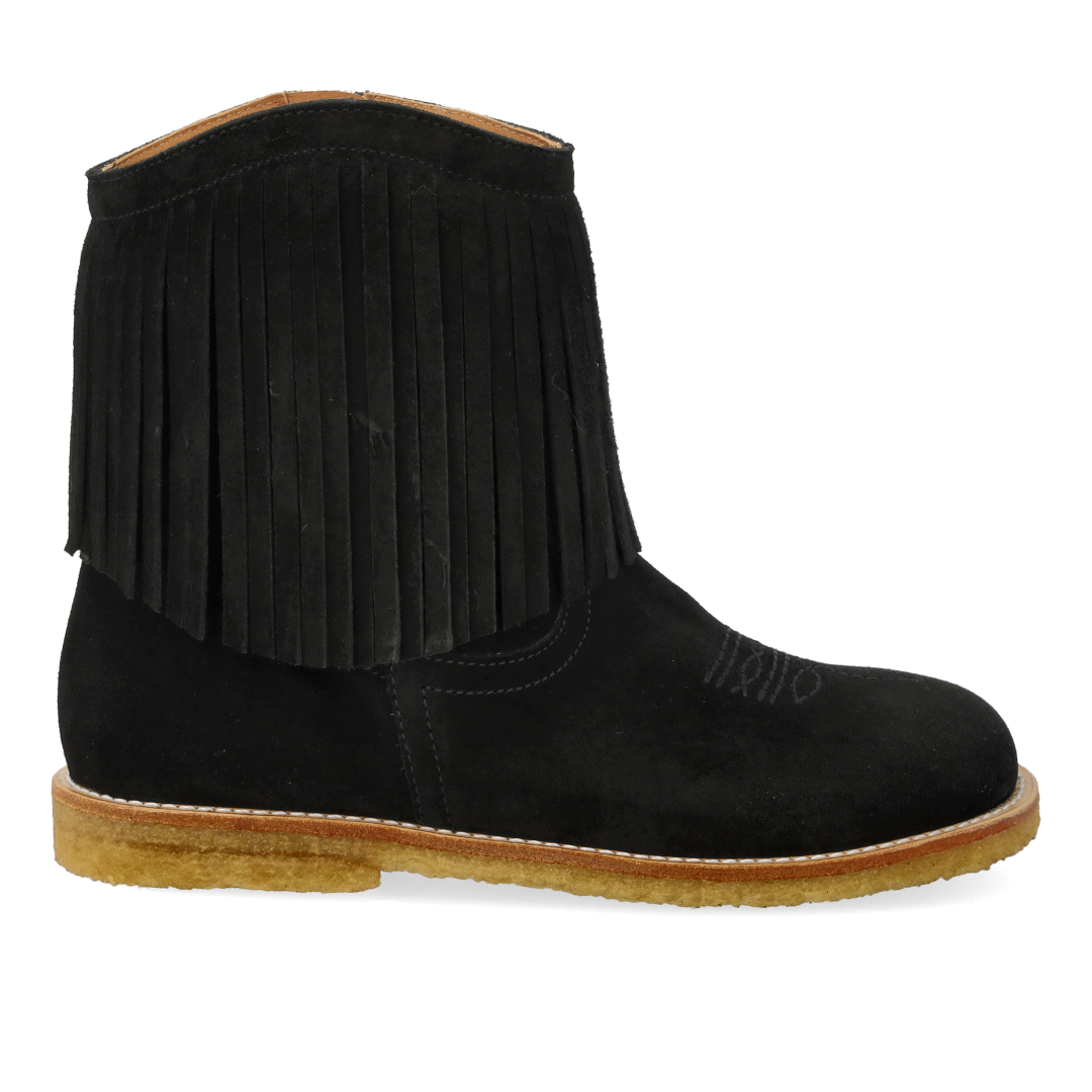 Cowboystiefel mit Fransen und Stickerei