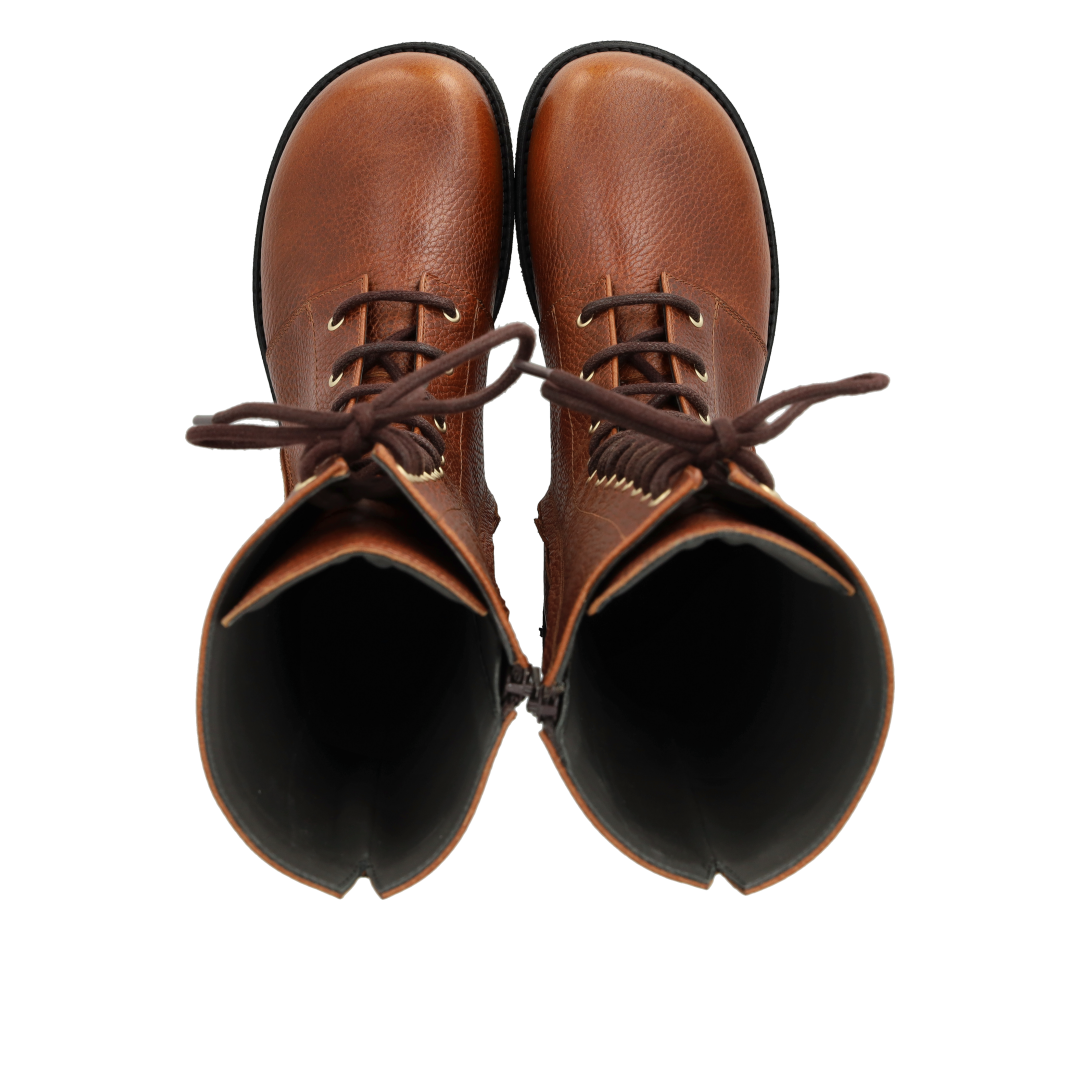 Schnürstiefel mit hohem Schaft