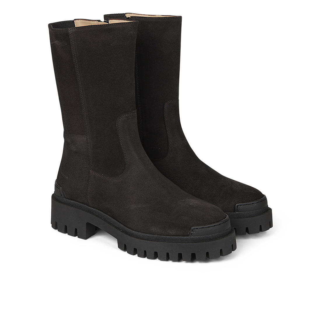 Mittelhoher Chelsea-Stiefel