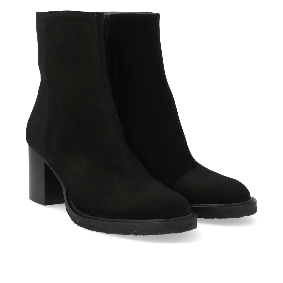 70er-inspirierter Lederstiefel