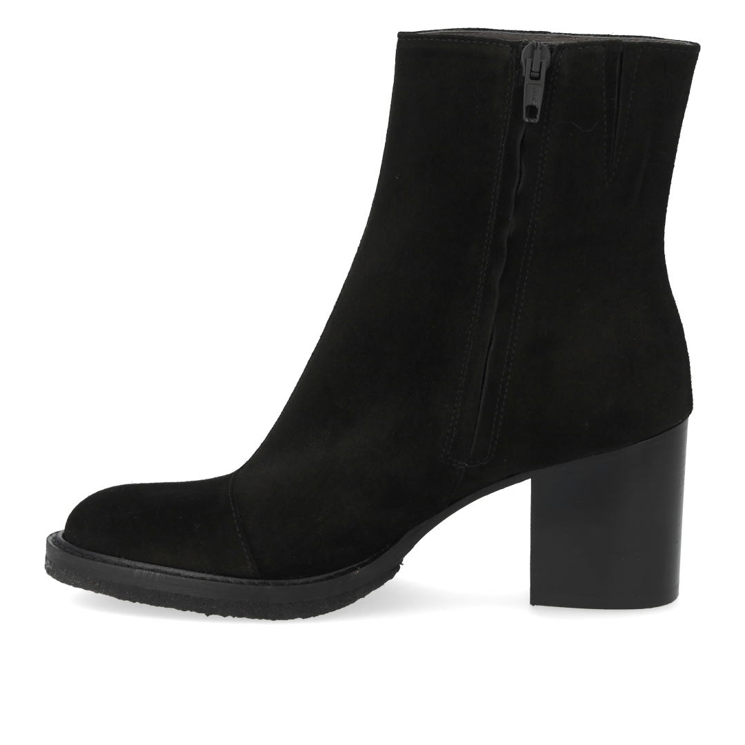 70er-inspirierter Lederstiefel