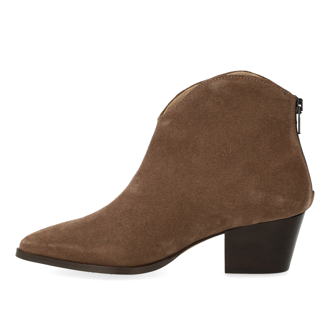 Stiefelette mit Absatz