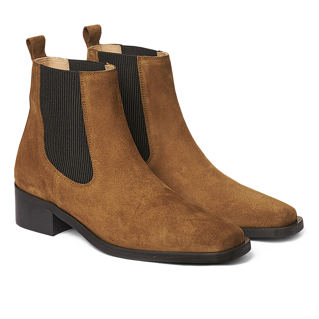 Stiefel mit Gummizug