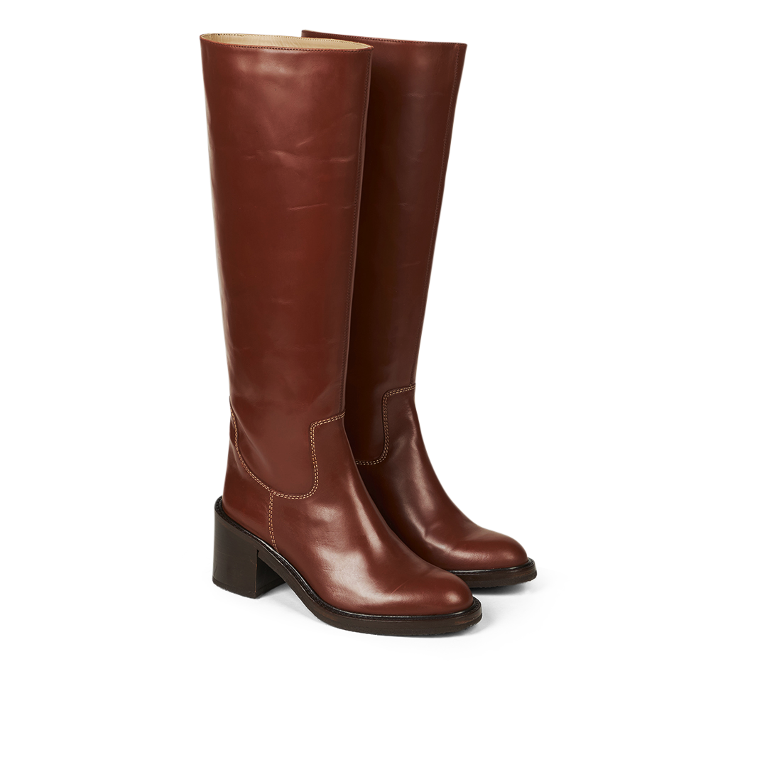 Stiefel mit langem Schaft