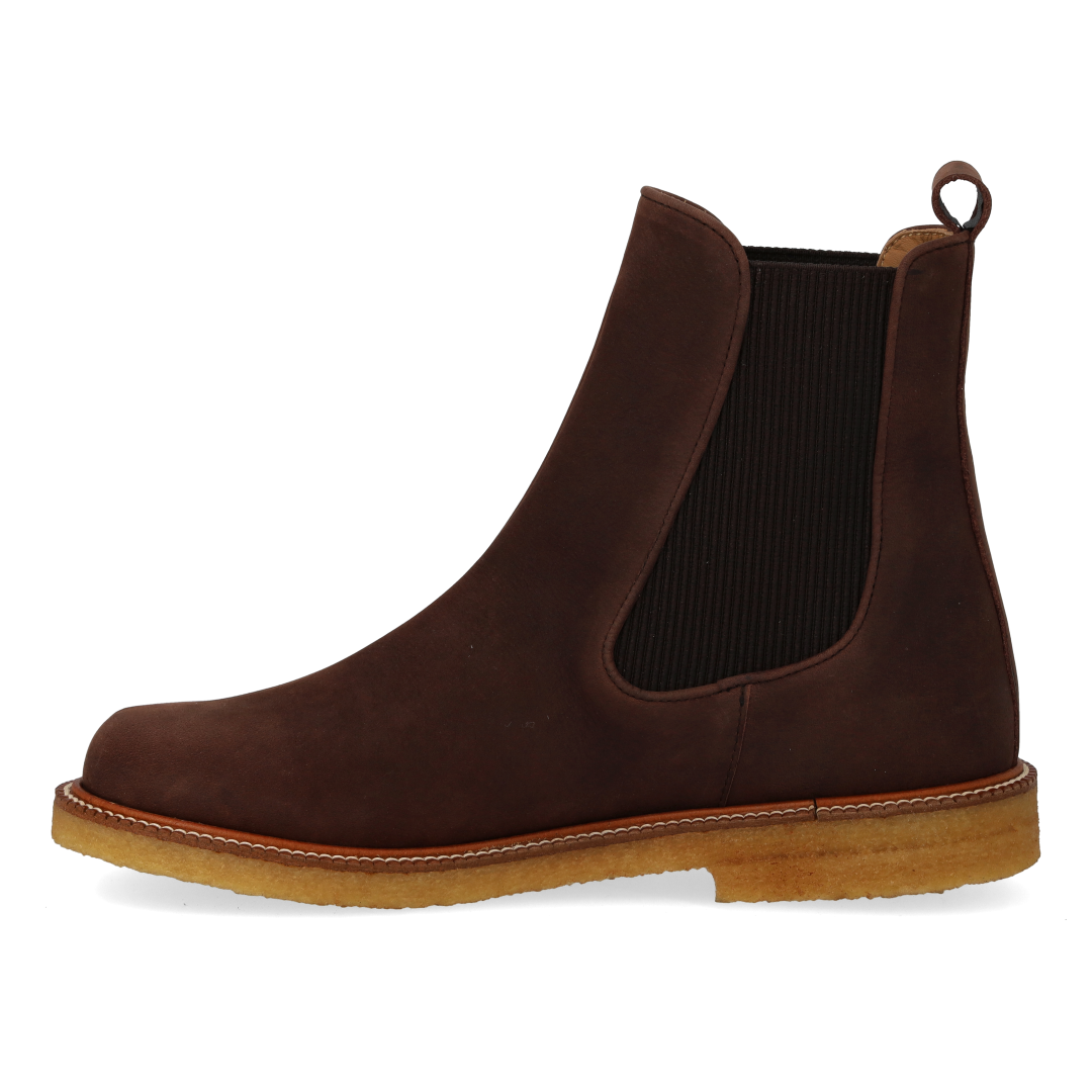 Chelsea-Stiefel mit zentrierter Steppnaht