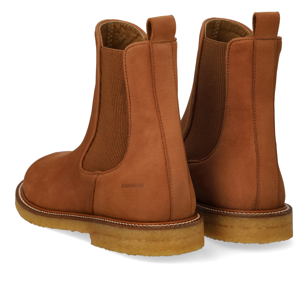 Chelsea-Stiefel mit zentrierter Steppnaht