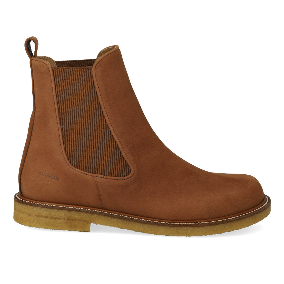 Chelsea-Stiefel mit zentrierter Steppnaht