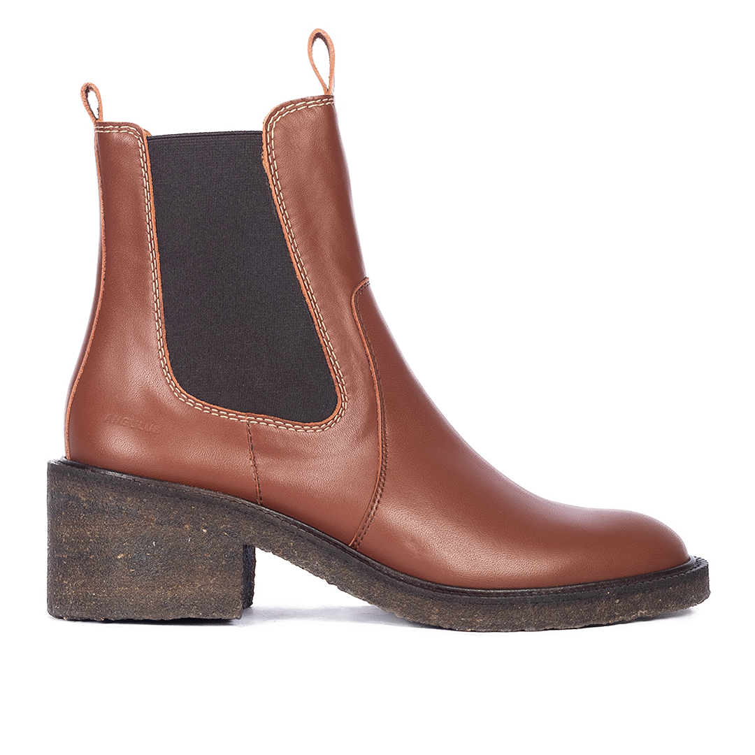 Chelsea-Stiefel mit Kontrastnähten