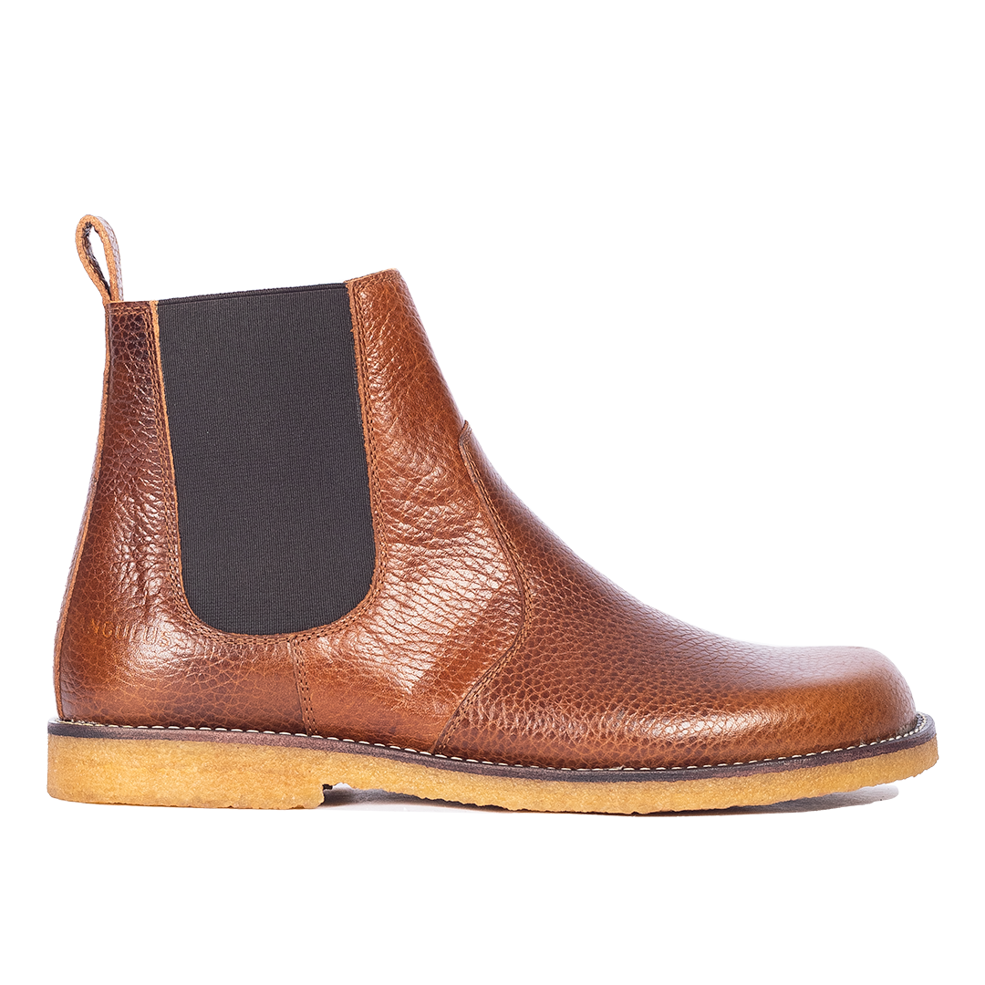 Chelsea-Stiefel mit Kontrastnähten