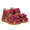 Anfängersandale mit Schleife und Klettverschluss