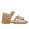 Sandale mit funkelndem Glitzerdetail