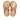 Sandale mit Tropfendetail