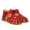 Anfängersandale mit Herzmotiv und Klettverschluss