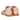 Lauflernsandale mit Herz und Klettverschluss
