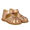 Anfängersandale mit Herzmotiv und Klettverschluss