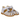 Sandale mit Herz, Glitzer und Klettverschluss