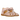 Herz-Sandale mit Glitzer und Klettverschluss