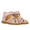 Herz-Sandale mit Glitzer und Klettverschluss