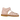 Herz-Sandale mit Glitzer und Klettverschluss