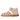 Herz-Sandale mit Glitzer und Klettverschluss