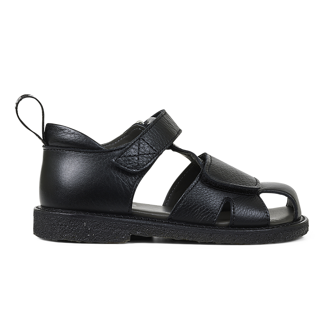 Sandale mit Logoband und Velcro-Verschluss