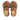Sandal mit Glitzerschleife und Klettverschluss
