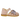 Sandalette mit Glitzerschleife und Klettverschluss