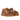 Lauflernsandale mit Glitzerschleife und Klettverschluss